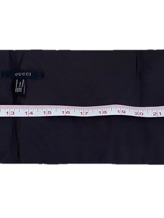 Gucci by Tom Ford 2002 Silk & Leather Obi Belt vintage vtg runway main image 10